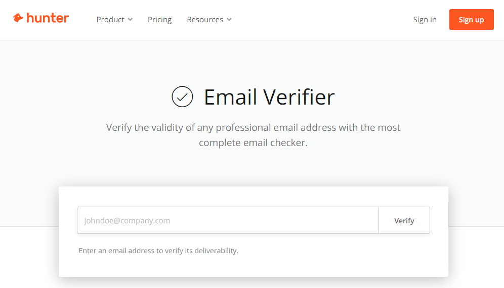 hunter-email-verifier