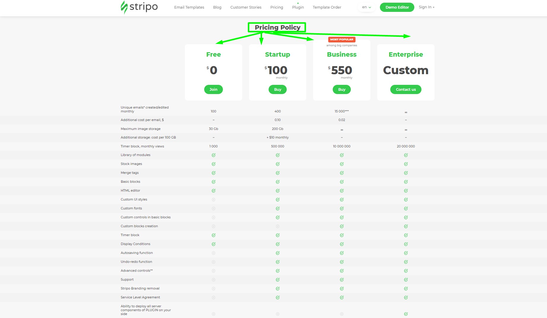 pricing-email-editor